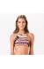 Top nadador geometrico colorido Soutien Tansy