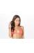 Top frufru texturizado - Top Frufru Anarruga Coral