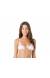 Top triangulo cortininha listra rosa Top Junto Club