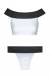 Biqu�ni ombro a ombro White And Black